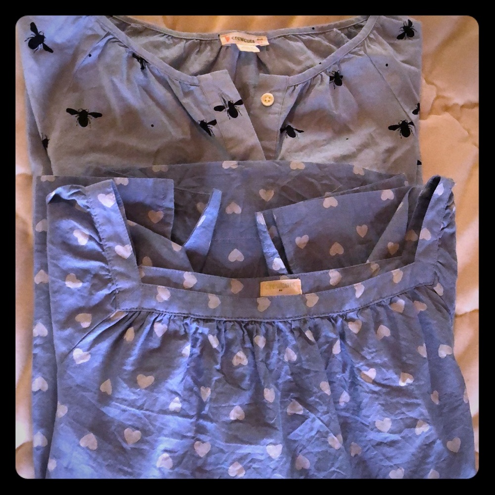 Crewcuts two cute tops size 14